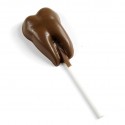 Tooth Custom Chocolate Lollipop