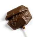 Treasure Chest Chocolate Lollipop promotional business gift