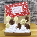 Corporate Branded Christmas Chocolate Santa Gift Box 