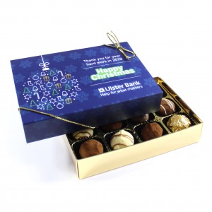 Customised Christmas 12 Chocolate Box Sleeve