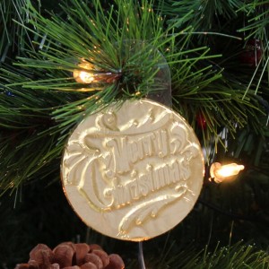 Chocolate Merry Christmas Tree Decorations