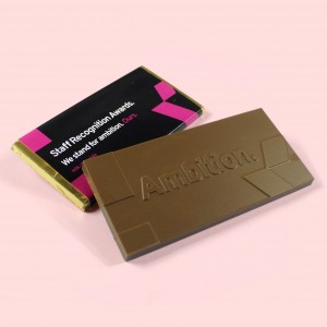 Bespoke Chocolate Bar in a Branded Wrapper