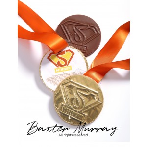 Chocolate Medal with Logo