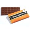 A Medium Bar 155 x 75mms is partially wrapped in an orange and gold wrapper displaying the text "£250 Refer a QSW Bonus!.