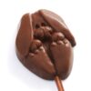 The Big Ear Bunny Lollipop is a chocolate molded into a rabbit's face on a stick.