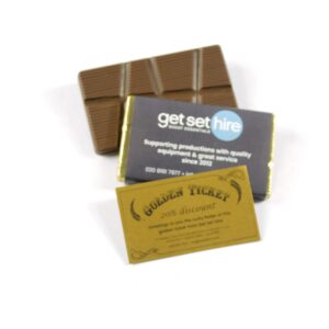 Small Golden Ticket Chocolate Bar