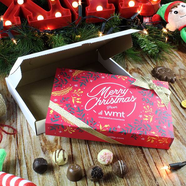 The Ultimate Corporate Christmas Gifts: Personalised Chocolate Boxes